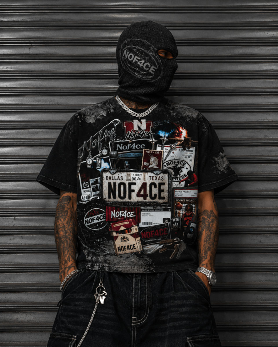 DALLAS, TEXAS — One Day At A Time · All Over Print · Black · Flagship